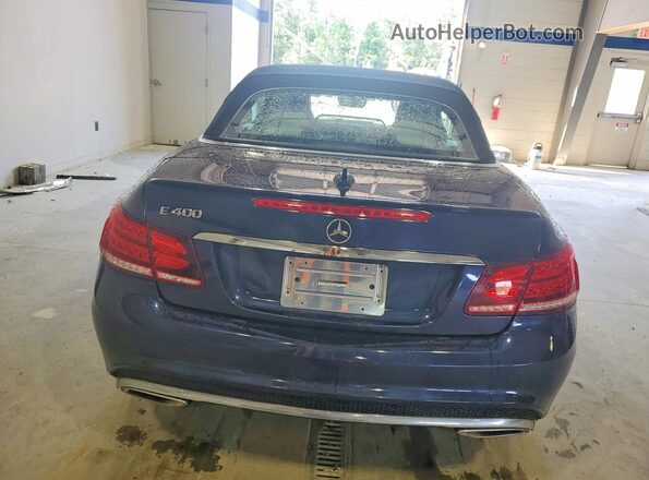 WDDKK6FFXGF342215 2016 MERCEDES-BENZ E Синий Вид сзади