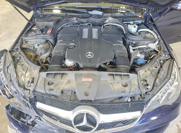 WDDKK6FFXGF342215 2016 MERCEDES-BENZ E Синий Вид задней части салона