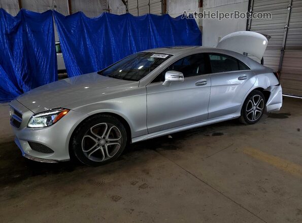 WDDLJ6HB4GA172898 2016 MERCEDES-BENZ CLS-CLASS Silver Передня ліва чверть