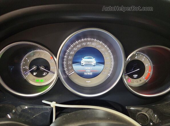 WDDLJ9BB7GA162134 2016 MERCEDES-BENZ CLS-CLASS Blue Вид щитка приладів