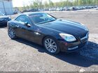 2016 Mercedes-benz Slk 300   Black vin: WDDPK3JA4GF124481