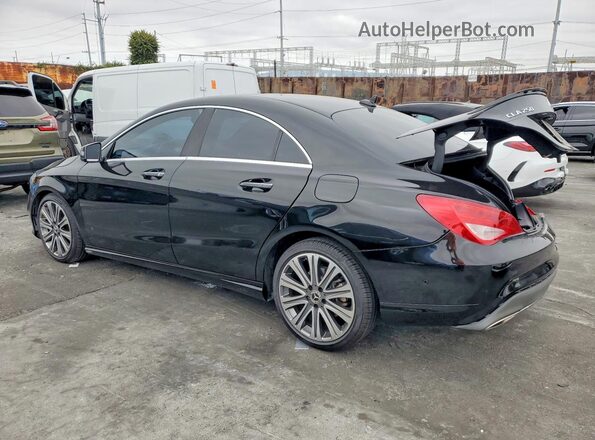 WDDSJ4EB0JN639822 2018 MERCEDES-BENZ CLA-CLASS Black Tył lewy