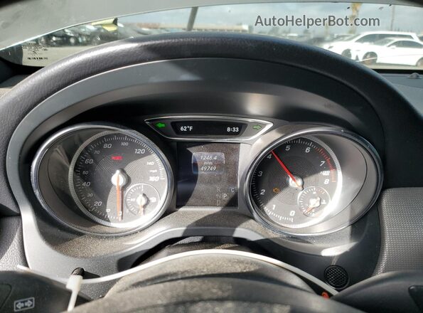 WDDSJ4EB0KN762361 2019 MERCEDES-BENZ CLA-CLASS Gray Instrument cluster view