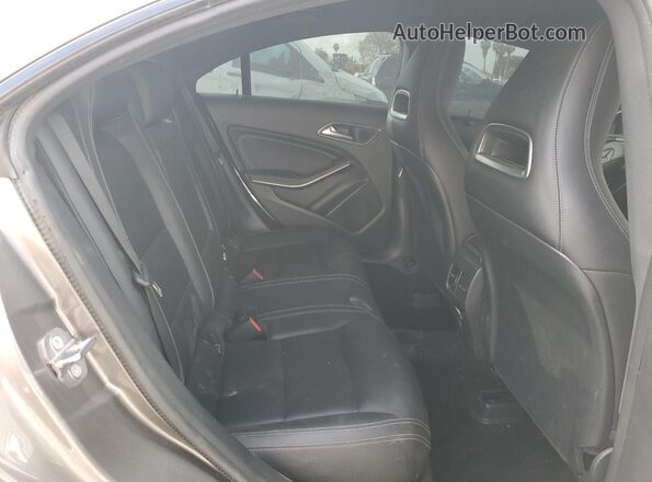 WDDSJ4EB0KN762361 2019 MERCEDES-BENZ CLA-CLASS Gray Rear seats view