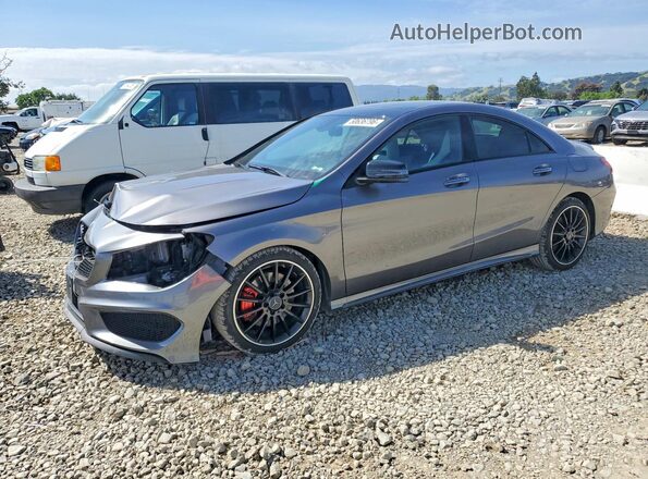 WDDSJ4EB2GN383787 2016 MERCEDES-BENZ CLA-CLASS Gray Vista tres cuartos delantera izquierda