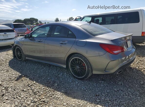 WDDSJ4EB2GN383787 2016 MERCEDES-BENZ CLA-CLASS Gray Trasero izquierdo