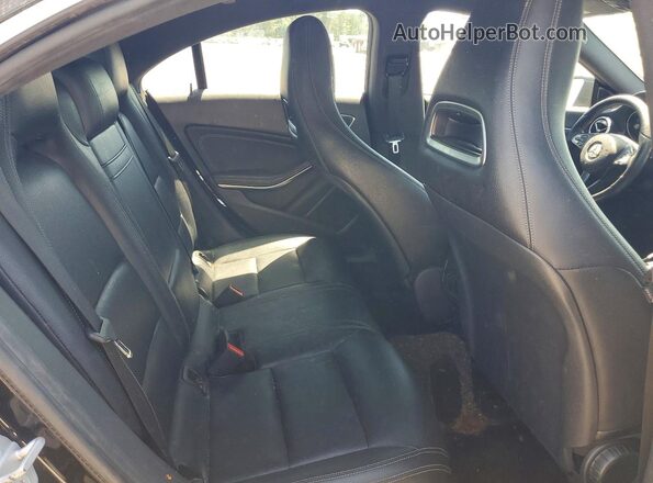 WDDSJ4EB2GN384857 2016 MERCEDES-BENZ CLA-CLASS Black Vista de los asientos traseros