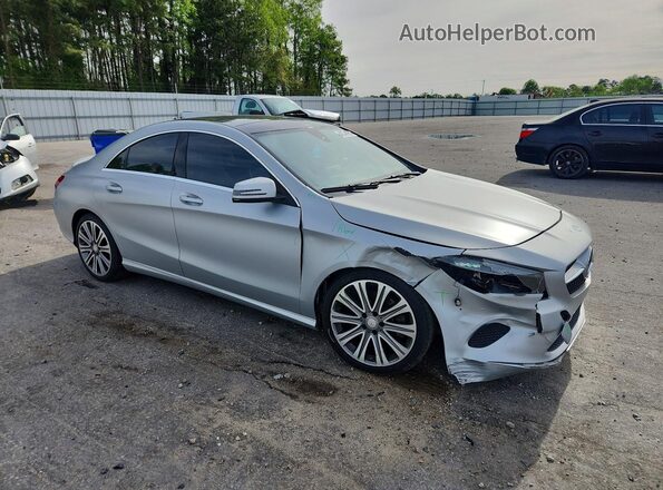 WDDSJ4EB2HN455802 2017 MERCEDES-BENZ CLA-CLASS Silver Delantero derecho