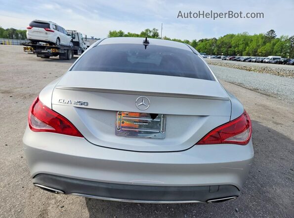 WDDSJ4EB2HN455802 2017 MERCEDES-BENZ CLA-CLASS Silver Vista trasera