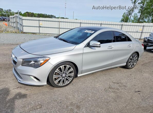 WDDSJ4EB2HN455802 2017 MERCEDES-BENZ CLA-CLASS Silver Vista tres cuartos delantera izquierda