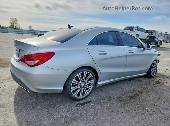 WDDSJ4EB2HN455802 2017 MERCEDES-BENZ CLA-CLASS Silver Trasero derecho