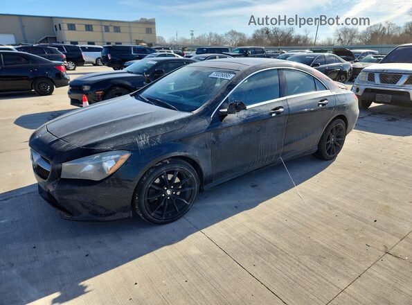 WDDSJ4EB3GN372703 2016 MERCEDES-BENZ CLA-CLASS Black Передня ліва чверть