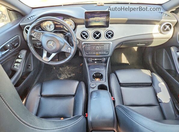 WDDSJ4EB3GN372703 2016 MERCEDES-BENZ CLA-CLASS Black Вид панелі приладів