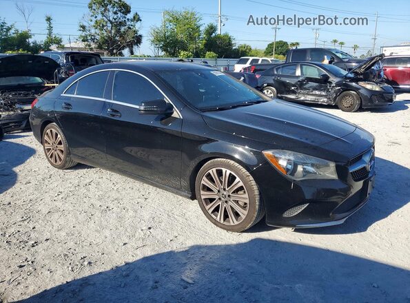 WDDSJ4EB3JN504012 2018 MERCEDES-BENZ CLA-CLASS Black წინა მარჯვენა