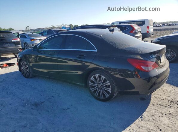 WDDSJ4EB3JN504012 2018 MERCEDES-BENZ CLA-CLASS Black უკანა მარცხენა