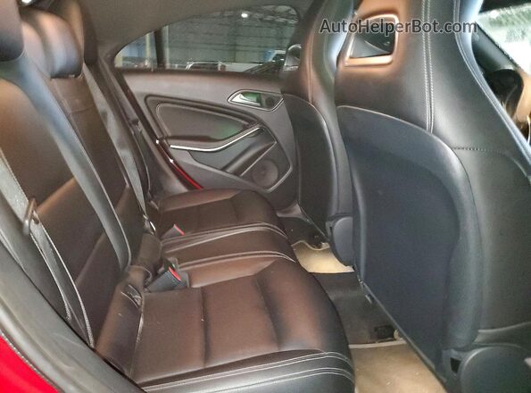 WDDSJ4EB3KN766713 2019 MERCEDES-BENZ CLA-CLASS Red Вид задніх сидінь