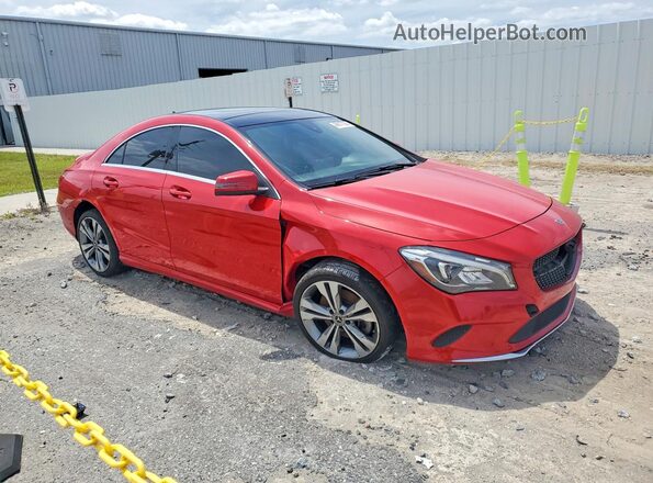 WDDSJ4EB3KN766713 2019 MERCEDES-BENZ CLA-CLASS Red Передня права чверть