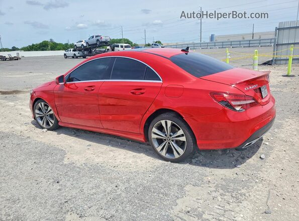 WDDSJ4EB3KN766713 2019 MERCEDES-BENZ CLA-CLASS Red Задня ліва чверть