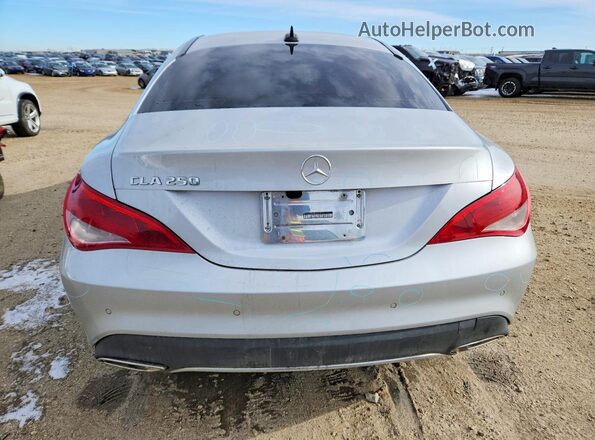 WDDSJ4EB4HN435731 2017 MERCEDES-BENZ CLA-CLASS Silver Rear view