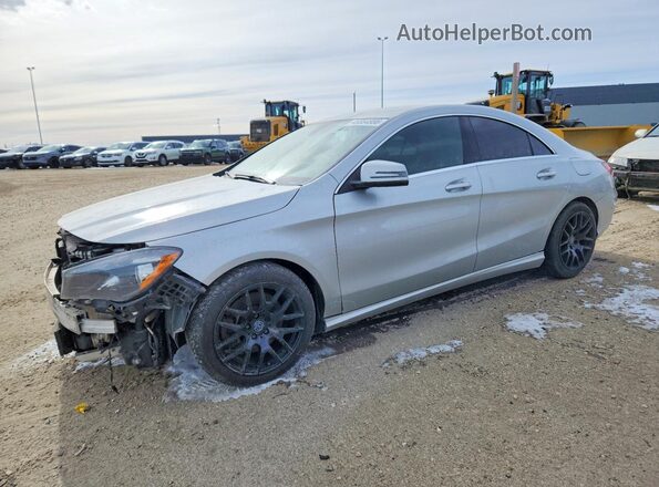 WDDSJ4EB4HN435731 2017 MERCEDES-BENZ CLA-CLASS Silver Front left