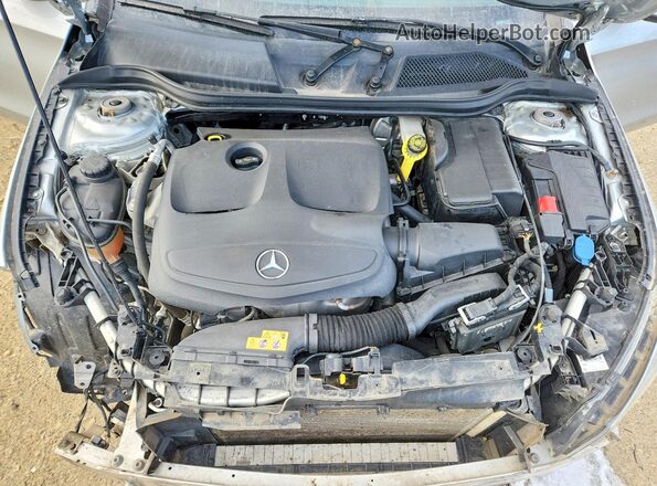 WDDSJ4EB4HN435731 2017 MERCEDES-BENZ CLA-CLASS Silver Rear interior view