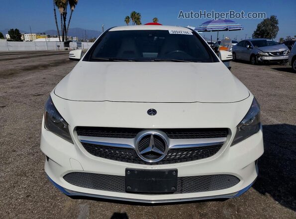 WDDSJ4EB4JN619637 2018 MERCEDES-BENZ CLA-CLASS White Вид спереду