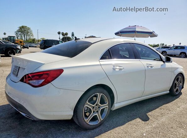 WDDSJ4EB4JN619637 2018 MERCEDES-BENZ CLA-CLASS White Задня права чверть