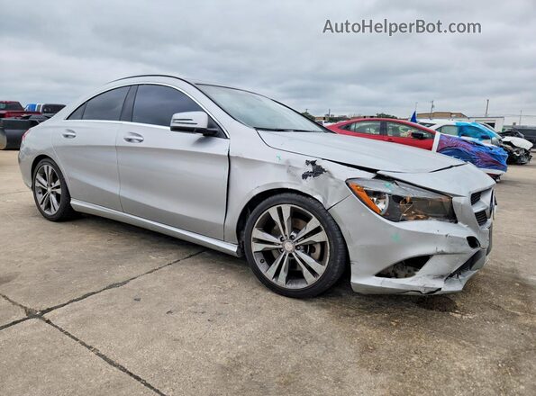 WDDSJ4EB5GN355532 2016 MERCEDES-BENZ CLA-CLASS Silver Передня права чверть