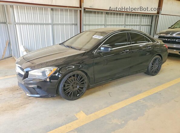 WDDSJ4EB5GN382293 2016 MERCEDES-BENZ CLA-CLASS Black Vista tres cuartos delantera izquierda