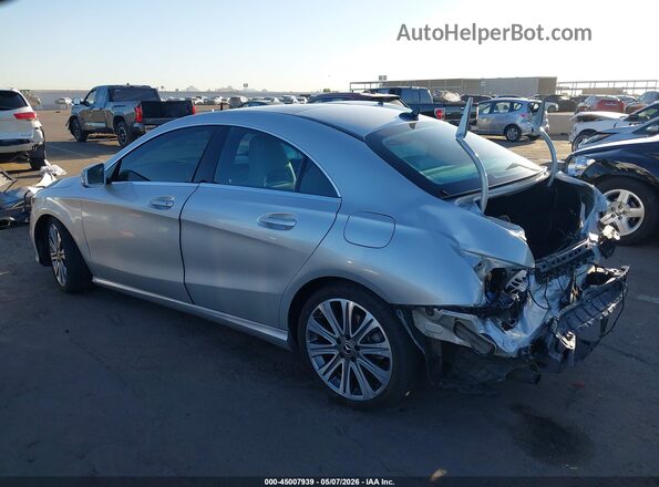 WDDSJ4EB5JN592898 2018 MERCEDES-BENZ CLA 250 Silver Trasero izquierdo