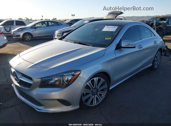 WDDSJ4EB5JN592898 2018 MERCEDES-BENZ CLA 250 Silver Vista tres cuartos delantera izquierda