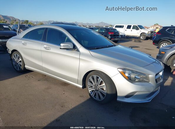 WDDSJ4EB5JN592898 2018 MERCEDES-BENZ CLA 250 Silver Delantero derecho