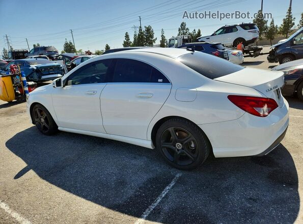 WDDSJ4EB5KN719537 2019 MERCEDES-BENZ CLA-CLASS White უკანა მარცხენა
