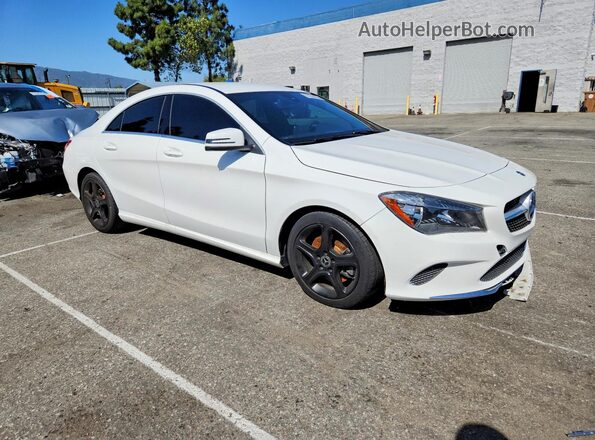 WDDSJ4EB5KN719537 2019 MERCEDES-BENZ CLA-CLASS White წინა მარჯვენა