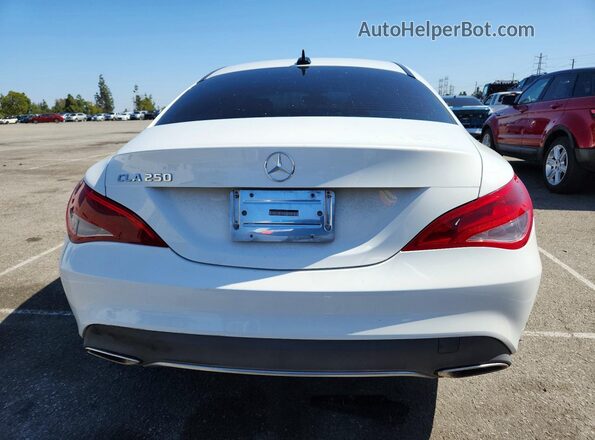 WDDSJ4EB5KN719537 2019 MERCEDES-BENZ CLA-CLASS White უკანა ხედი