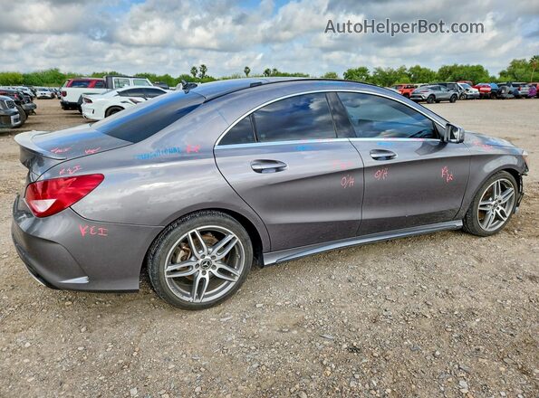 WDDSJ4EB6JN573938 2018 MERCEDES-BENZ CLA-CLASS Серый Задняя правая четверть