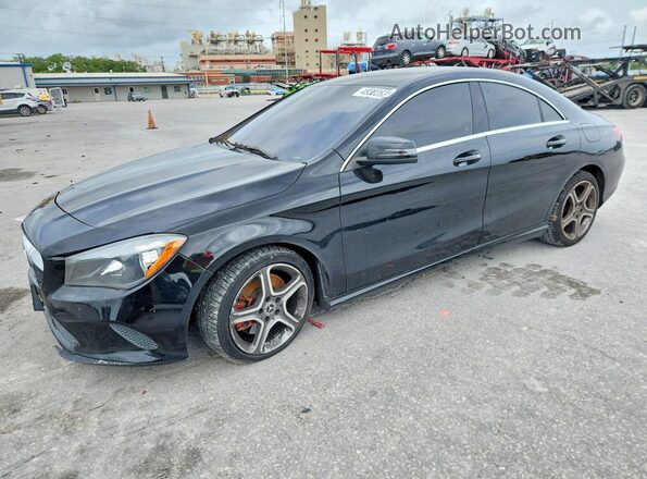 WDDSJ4EB6KN708630 2019 MERCEDES-BENZ CLA-CLASS Черный Передняя левая четверть
