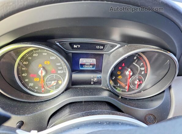 WDDSJ4EB6KN708630 2019 MERCEDES-BENZ CLA-CLASS Черный Вид щитка приборов