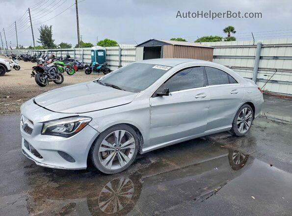WDDSJ4EB6KN753731 2019 MERCEDES-BENZ CLA-CLASS Silver წინა მარცხენა ხედი სამი მეოთხედიდან