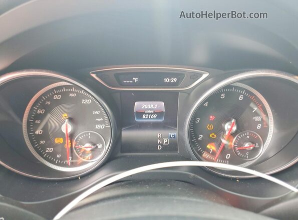 WDDSJ4EB6KN753731 2019 MERCEDES-BENZ CLA-CLASS Silver ხელსაწყოთა პანელის ხედი
