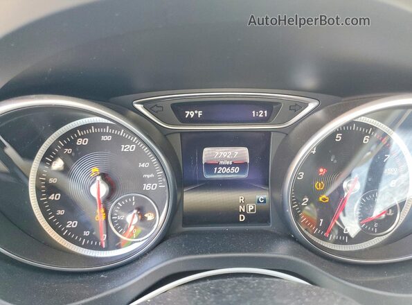 WDDSJ4EB7KN710967 2019 MERCEDES-BENZ CLA-CLASS Черный Вид щитка приборов