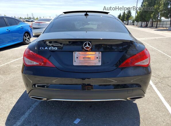 WDDSJ4EB7KN710967 2019 MERCEDES-BENZ CLA-CLASS Черный Вид сзади