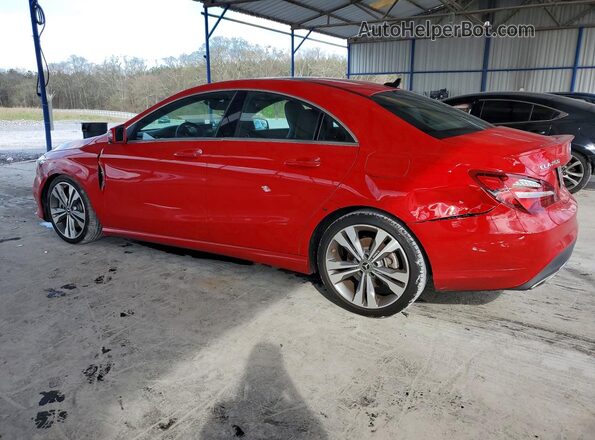 WDDSJ4EB7KN744777 2019 MERCEDES-BENZ CLA-CLASS Red Rear left