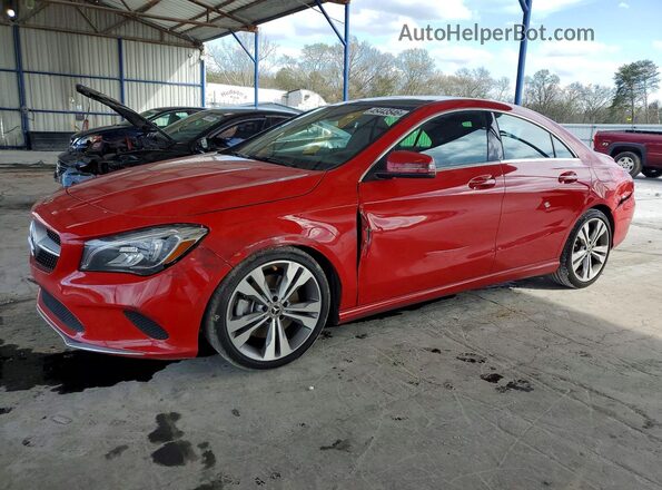WDDSJ4EB7KN744777 2019 MERCEDES-BENZ CLA-CLASS Red Front left