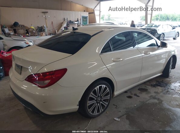 WDDSJ4EB8JN594693 2018 MERCEDES-BENZ CLA 250 White უკანა მარჯვენა