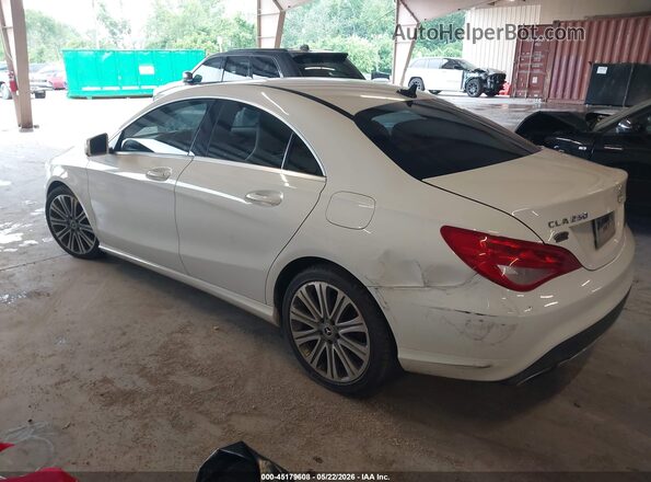 WDDSJ4EB8JN594693 2018 MERCEDES-BENZ CLA 250 White უკანა მარცხენა