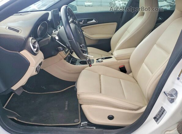 WDDSJ4EB8KN705809 2019 MERCEDES-BENZ CLA-CLASS White წინა სალონის ხედი