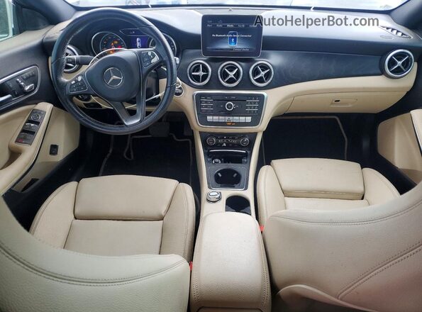 WDDSJ4EB8KN705809 2019 MERCEDES-BENZ CLA-CLASS White წინა პანელის ხედი