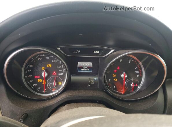 WDDSJ4EB8KN705809 2019 MERCEDES-BENZ CLA-CLASS White ხელსაწყოთა პანელის ხედი
