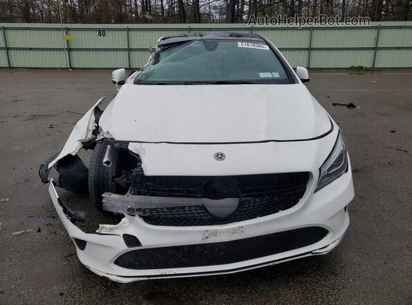 WDDSJ4EB8KN744819 2019 MERCEDES-BENZ CLA-CLASS White Widok z przodu